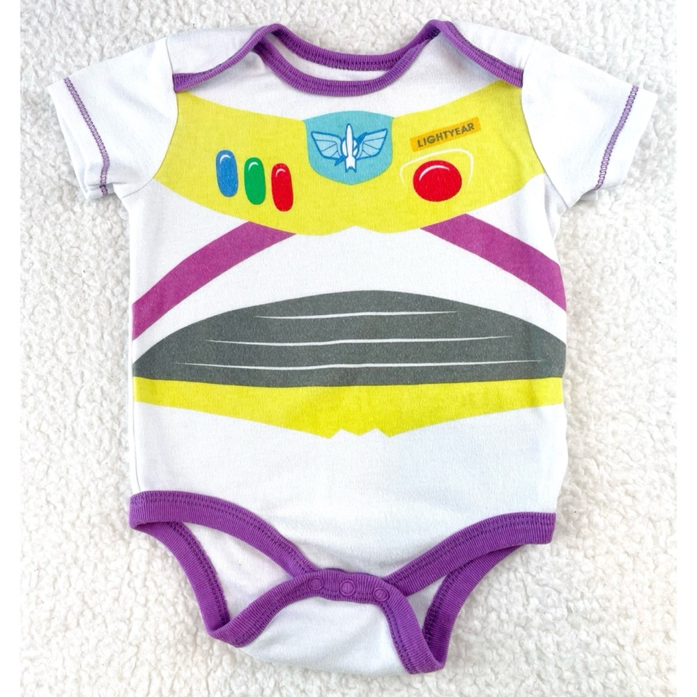 DISNEY • Set of Toy Story Woody & Buzz Lightyear Halloween Costume Onesies, 6-9M - Picture 8 of 16
